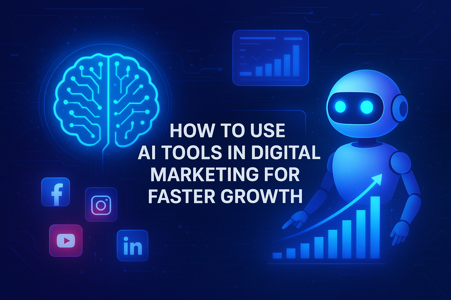 How to Use AI Tools in Digital Marketing for Faster Growth