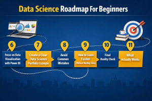 6. Focus on Data Visualization with Power BI 7. Create a Clear Data Science Portfolio Example 8. Avoid Common Mistakes 9. How to Learn Faster (Without Wasting Time) 10. Final Reality Check 11. What Actually Works 