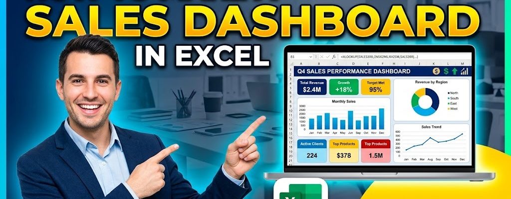 How to Make a Sales Dashboard in Excel