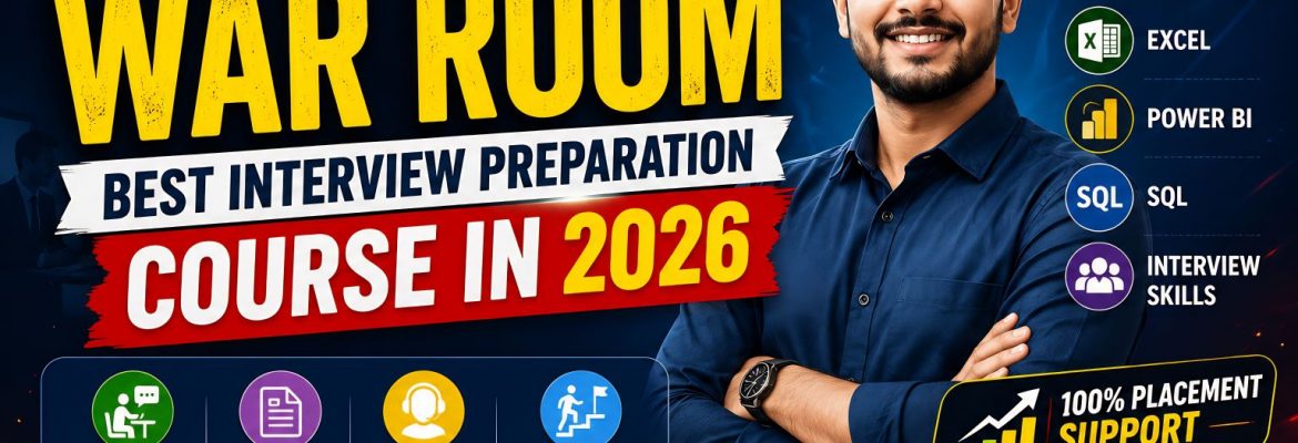 Placement War Room: Best Interview Preparation Course in 2026