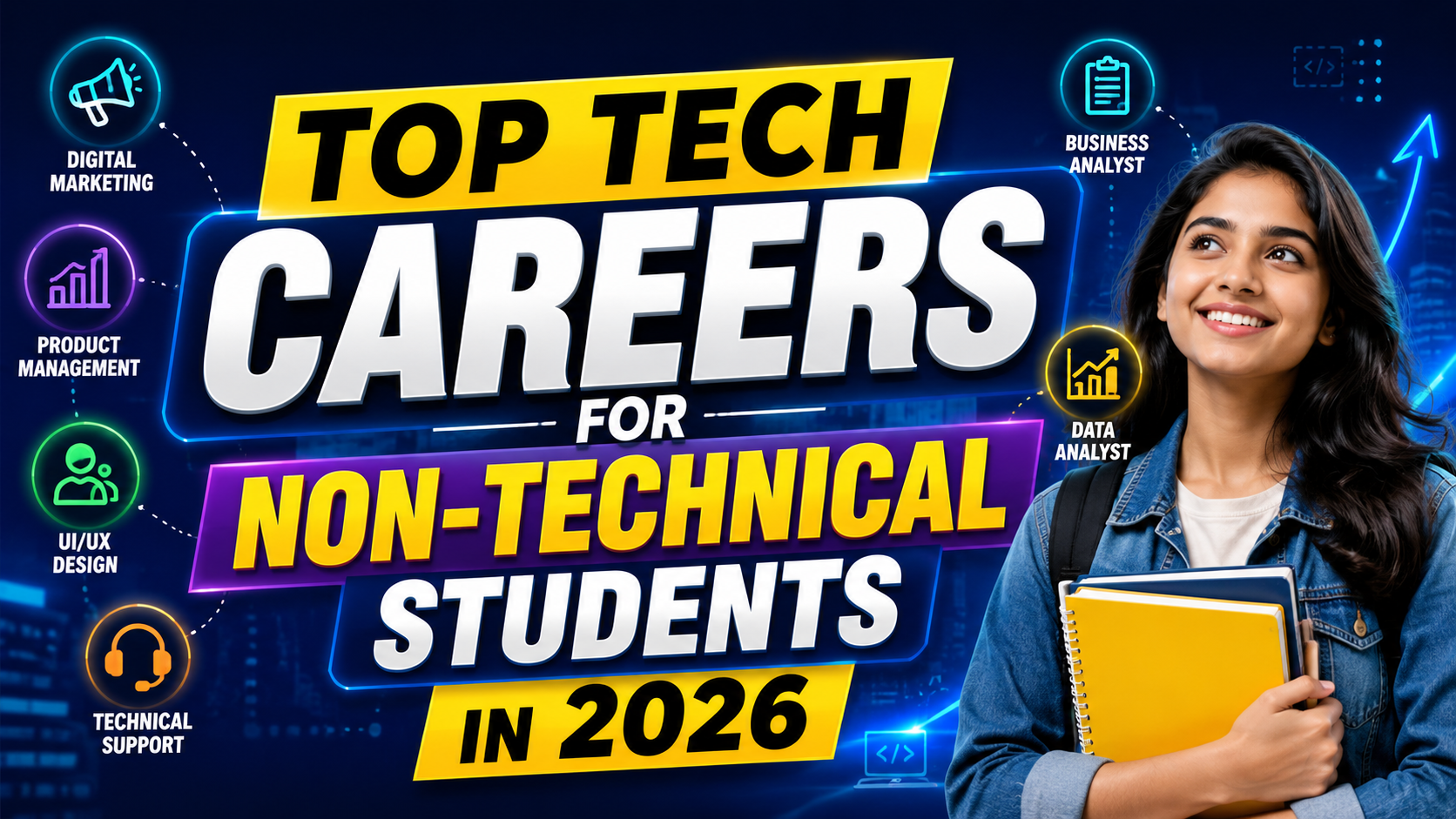Top Tech Careers for Non-Technical Students