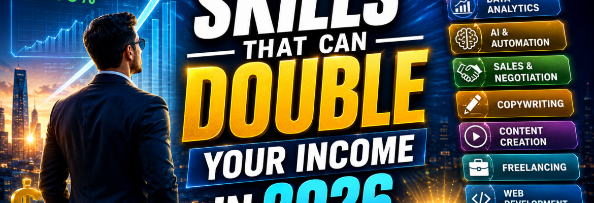 Skills That Can Double Your Income