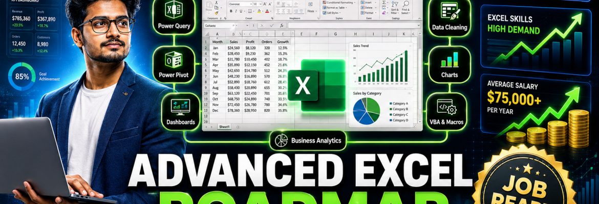 Advanced Excel Roadmap for Jobs