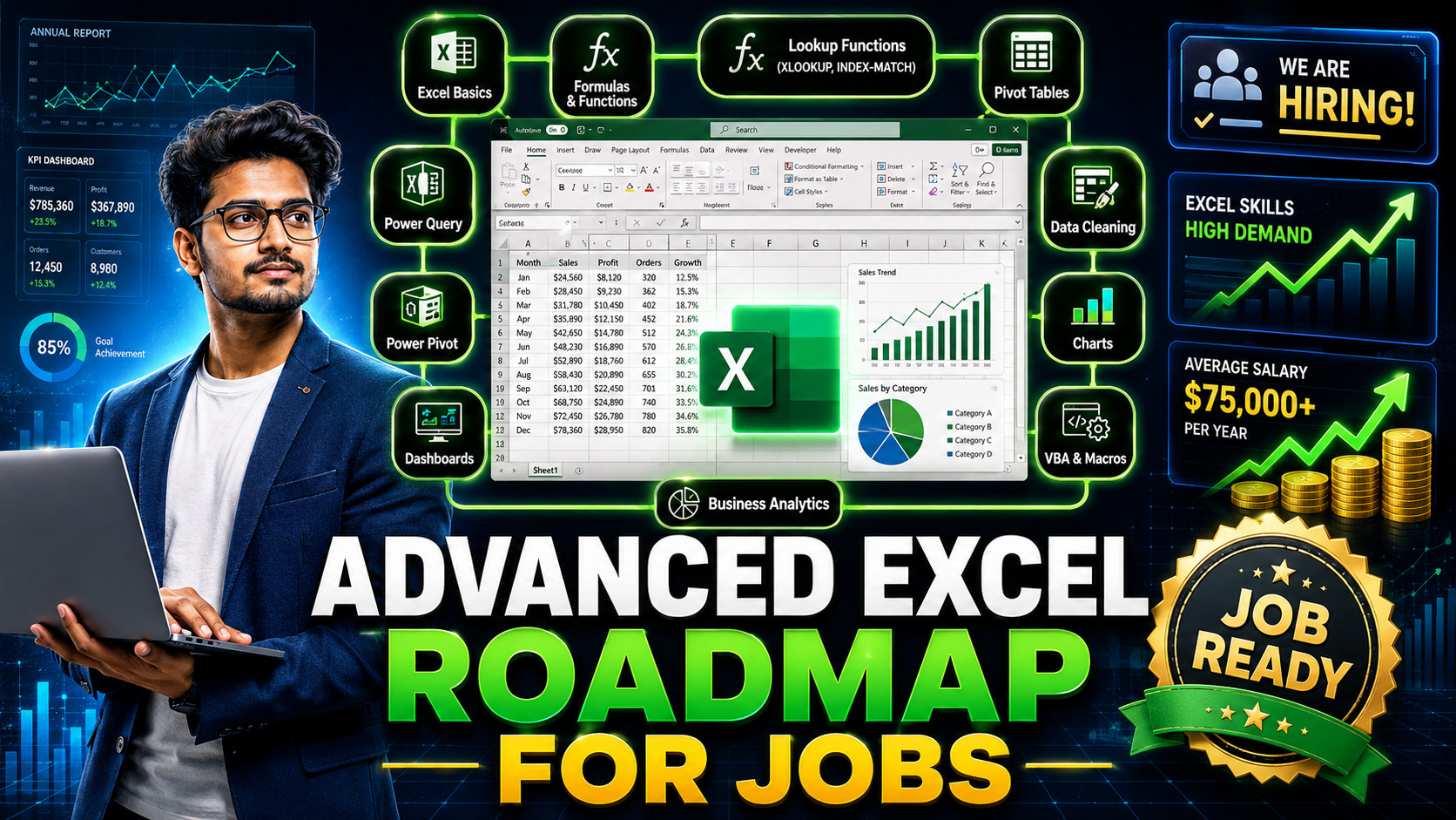 Advanced Excel Roadmap for Jobs