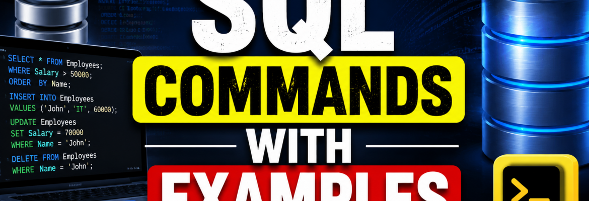 SQL Commands with Examples